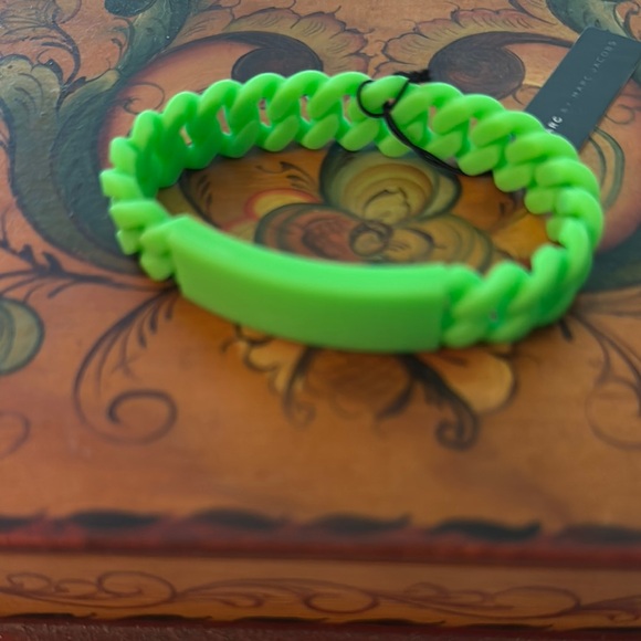 Marc By Marc Jacobs Jewelry - Marc By Marc Jacobs Neon Green Bracelet